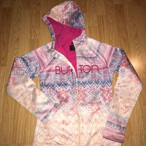 Zip up snowboard hoodie